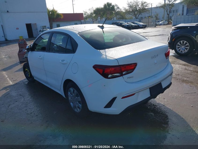 2023 KIA RIO LX/S - 3KPA24AD7PE611555