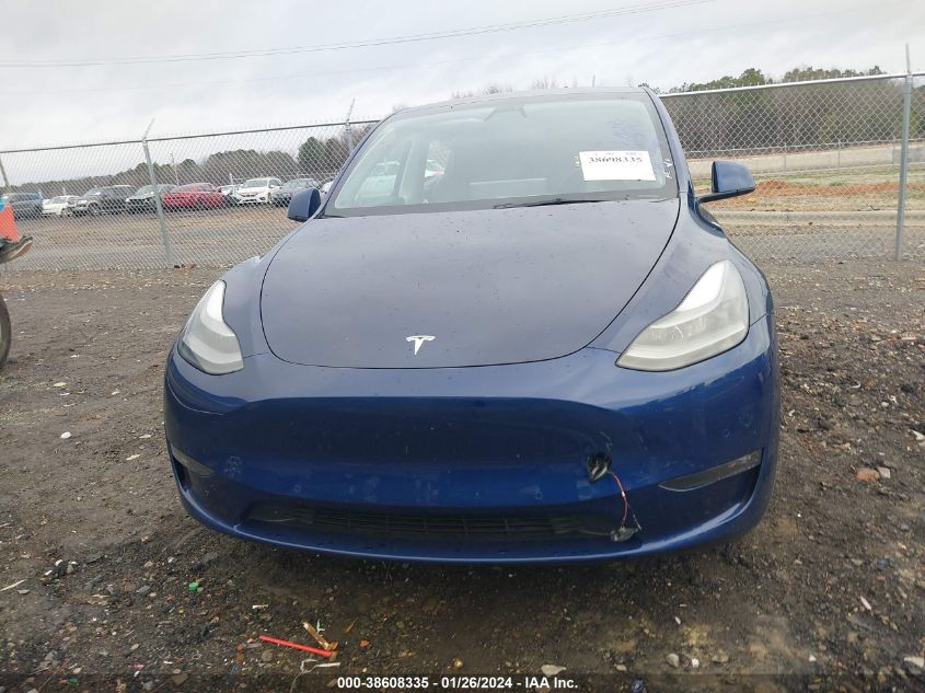 2021 TESLA MODEL Y - 5YJYGDEFXMF209935