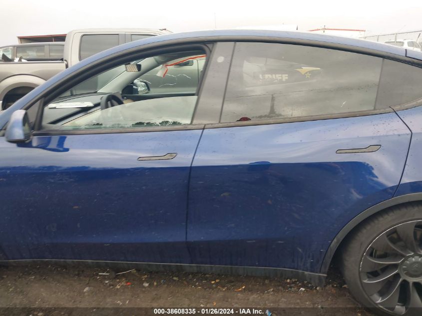 2021 TESLA MODEL Y - 5YJYGDEFXMF209935