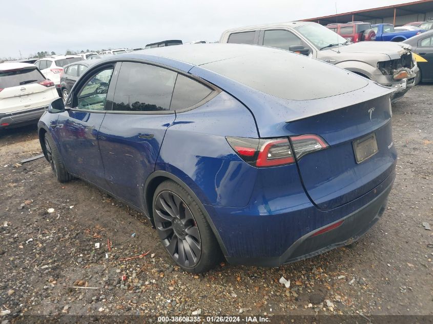 2021 TESLA MODEL Y - 5YJYGDEFXMF209935