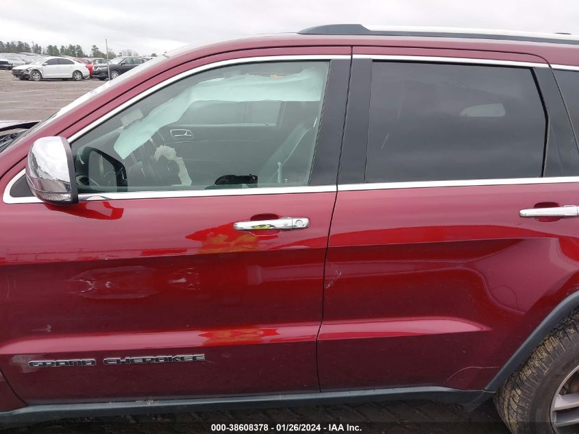 2017 JEEP GRAND CHEROKEE LIMITED - 1C4RJFBG5HC601612