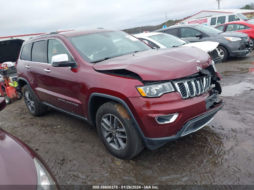 2017 JEEP GRAND CHEROKEE LIMITED - 1C4RJFBG5HC601612