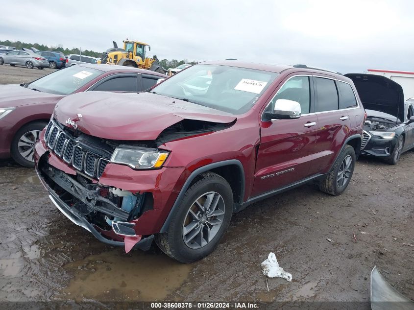 2017 JEEP GRAND CHEROKEE LIMITED - 1C4RJFBG5HC601612
