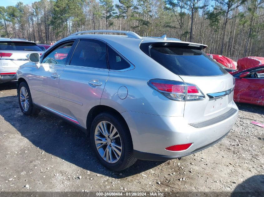 2013 LEXUS RX 350 - 2T2BK1BA8DC222582