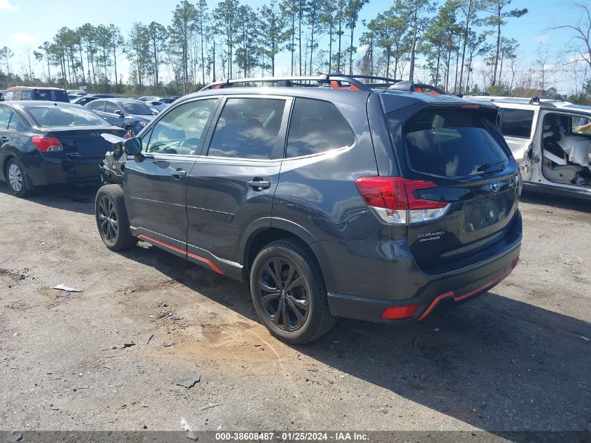 2019 SUBARU FORESTER SPORT - JF2SKAPC3KH534513