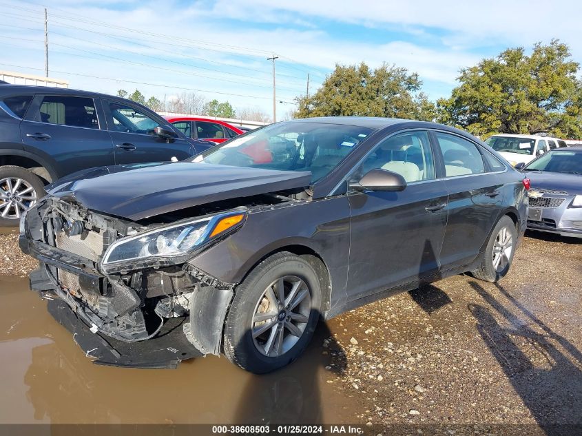 2017 HYUNDAI SONATA SE - 5NPE24AF1HH593991