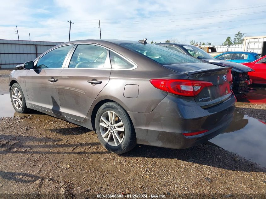 2017 HYUNDAI SONATA SE - 5NPE24AF1HH593991