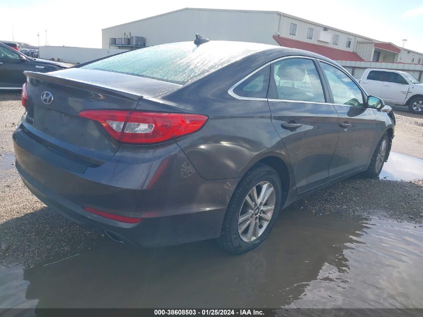 2017 HYUNDAI SONATA SE - 5NPE24AF1HH593991