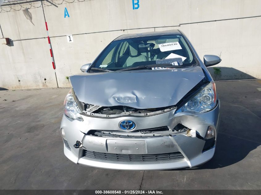 2014 TOYOTA PRIUS C - JTDKDTB36E1567952