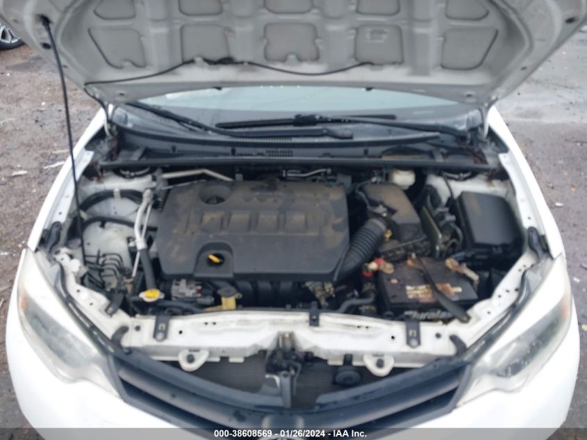 2014 TOYOTA COROLLA L/LE/LE PLS/PRM/S/S PLS - 2T1BURHE9EC089386