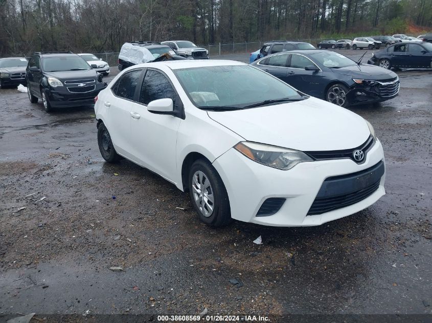 2014 TOYOTA COROLLA L/LE/LE PLS/PRM/S/S PLS - 2T1BURHE9EC089386