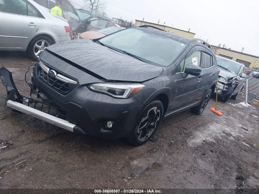VIN JF2GTHMC1NH284709 2022 SUBARU CROSSTREK LIMITED