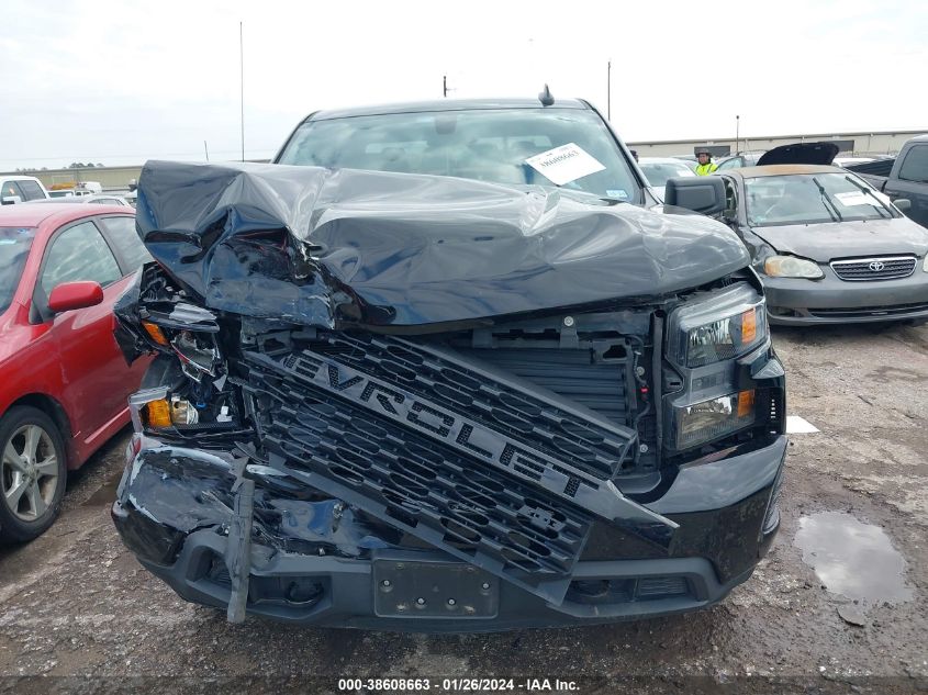 2021 CHEVROLET SILVERADO 1500 C1500 CUSTOM - 3GCPWBEK1MG458585