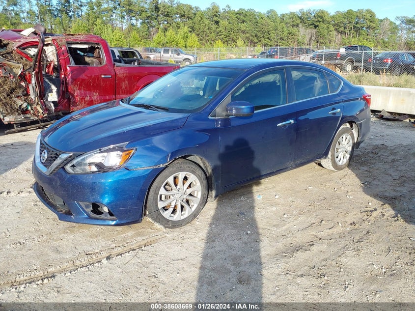 VIN 3N1AB7AP4KY455481 2019 NISSAN SENTRA SV