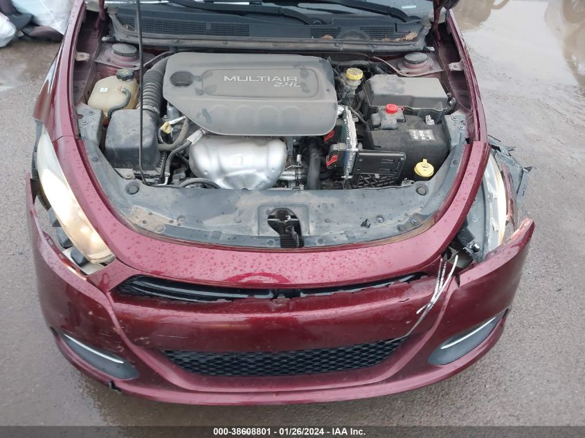 2015 DODGE DART SXT - 1C3CDFBB0FD243896