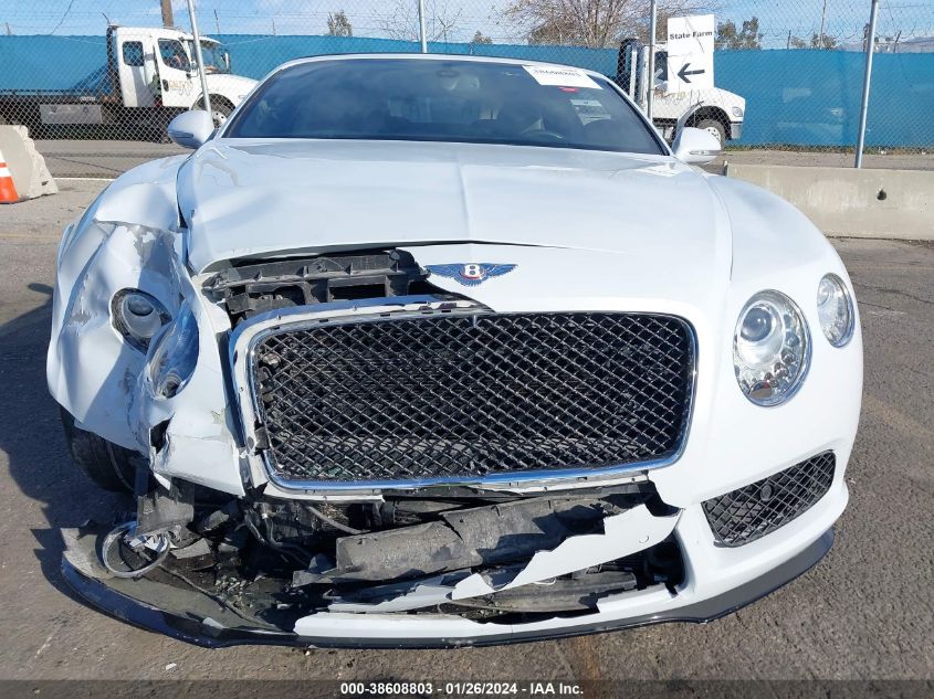 2014 BENTLEY CONTINENTAL GTC V8 S - SCBGH3ZA5EC095524