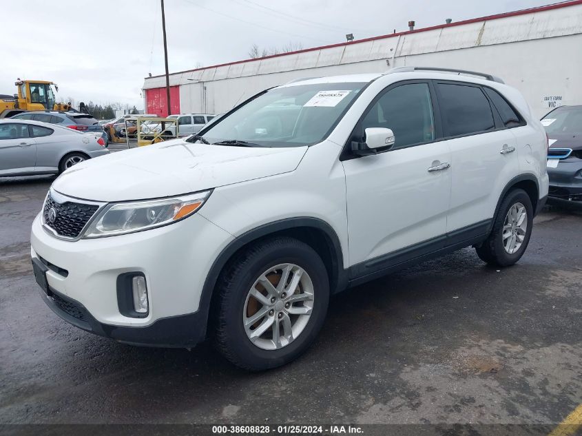 2014 KIA SORENTO LX - 5XYKT4A60EG520646