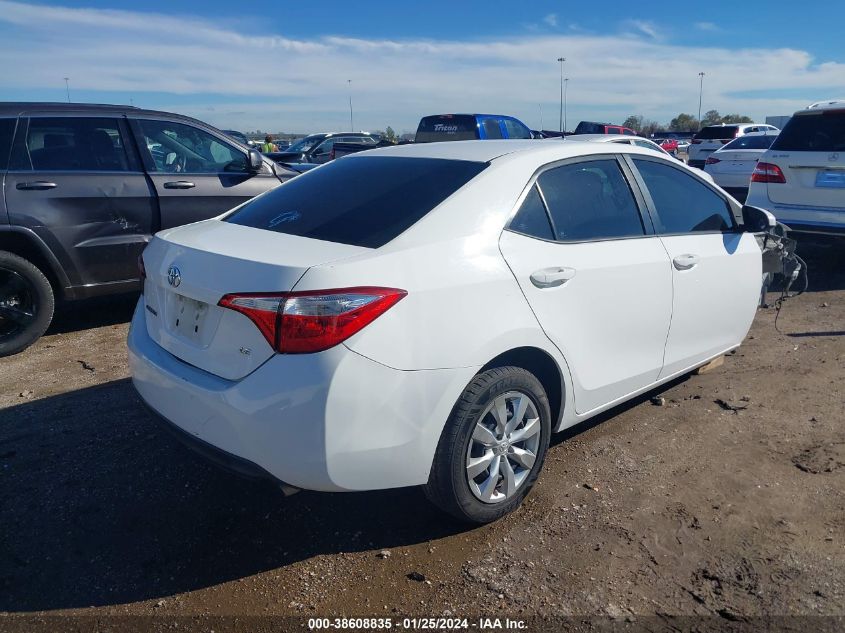2014 TOYOTA COROLLA L/LE/LE PLS/PRM/S/S PLS - 5YFBURHE6EP083240