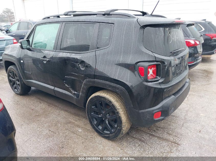 2017 JEEP RENEGADE ALTITUDE 4X4/LATITUDE 4X4 - ZACCJBBB6HPGZ3691