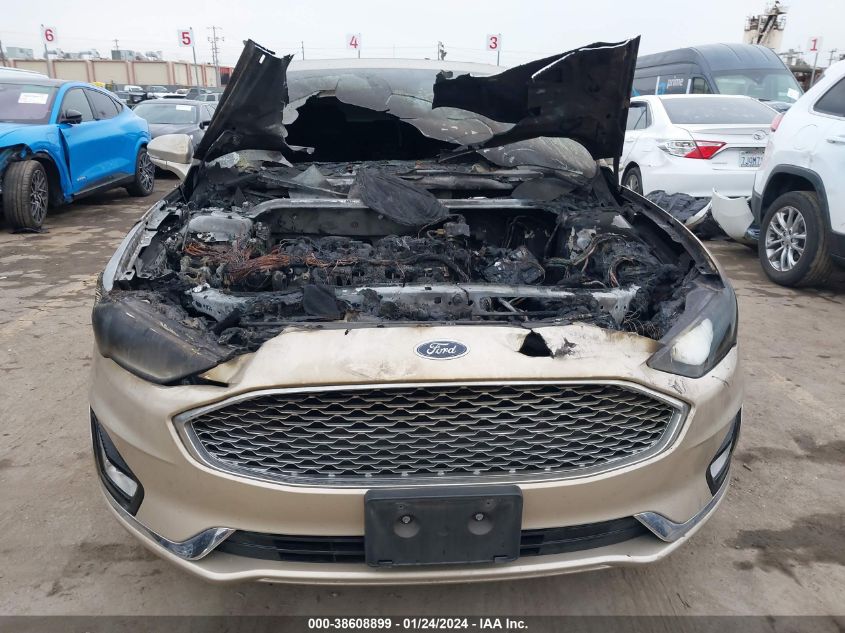 2019 FORD FUSION TITANIUM - 3FA6P0K96KR174763