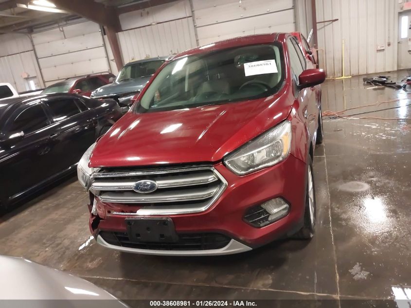 2017 FORD ESCAPE SE - 1FMCU9G91HUD44480