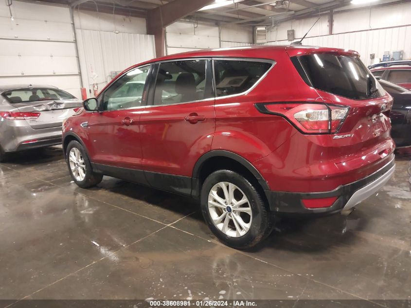 2017 FORD ESCAPE SE - 1FMCU9G91HUD44480