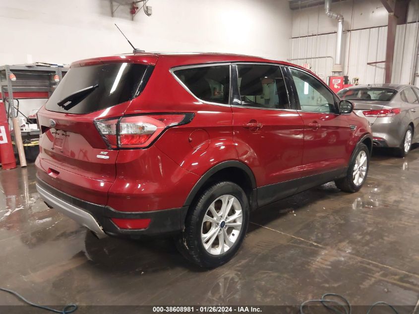 2017 FORD ESCAPE SE - 1FMCU9G91HUD44480