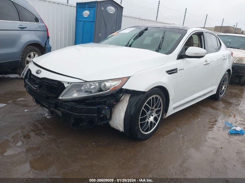 2013 KIA OPTIMA HYBRID EX - KNAGM4AD7D5047026