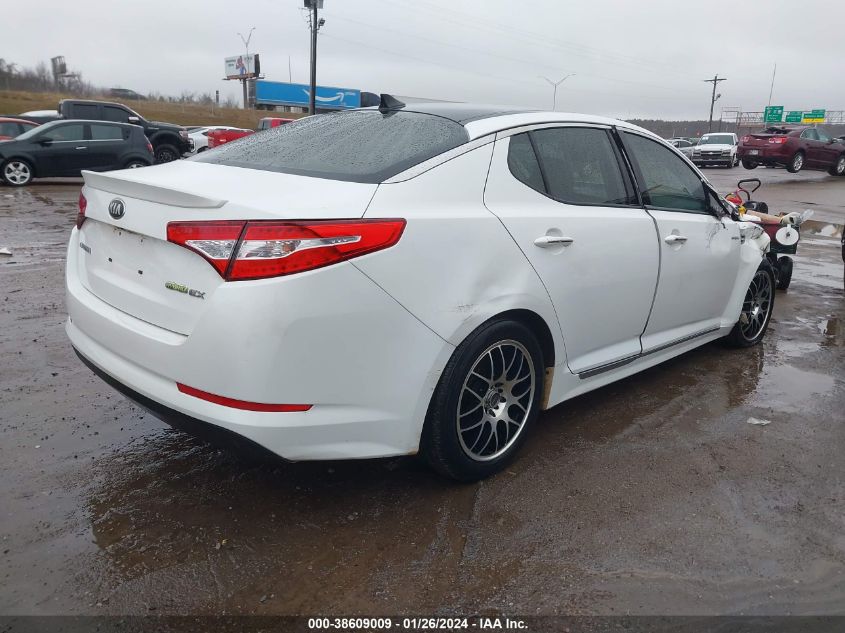 2013 KIA OPTIMA HYBRID EX - KNAGM4AD7D5047026