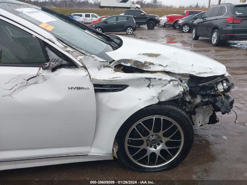 2013 KIA OPTIMA HYBRID EX - KNAGM4AD7D5047026
