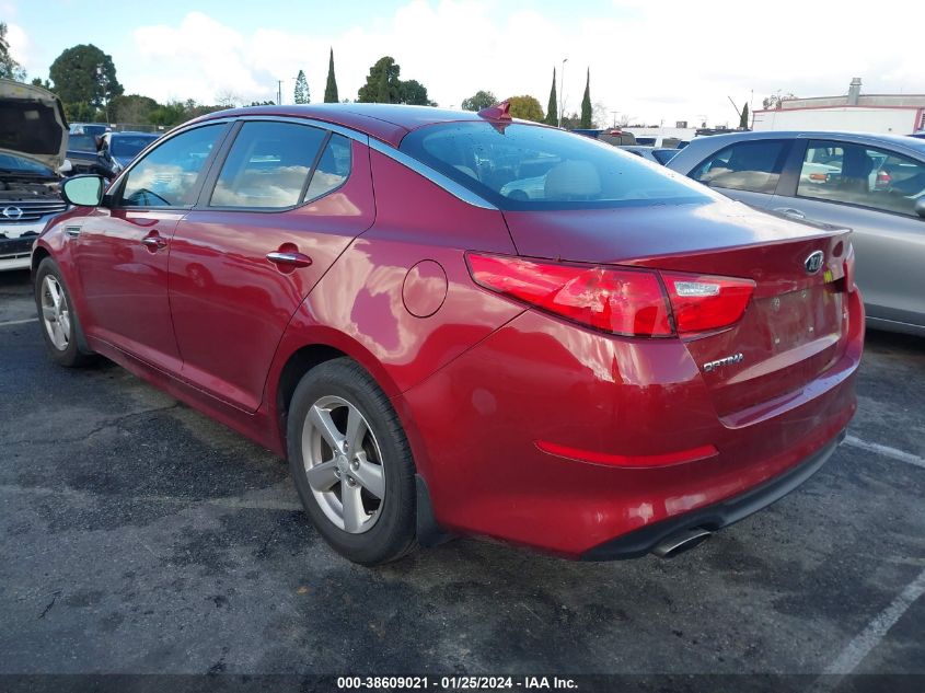 2015 KIA OPTIMA LX - 5XXGM4A78FG516314