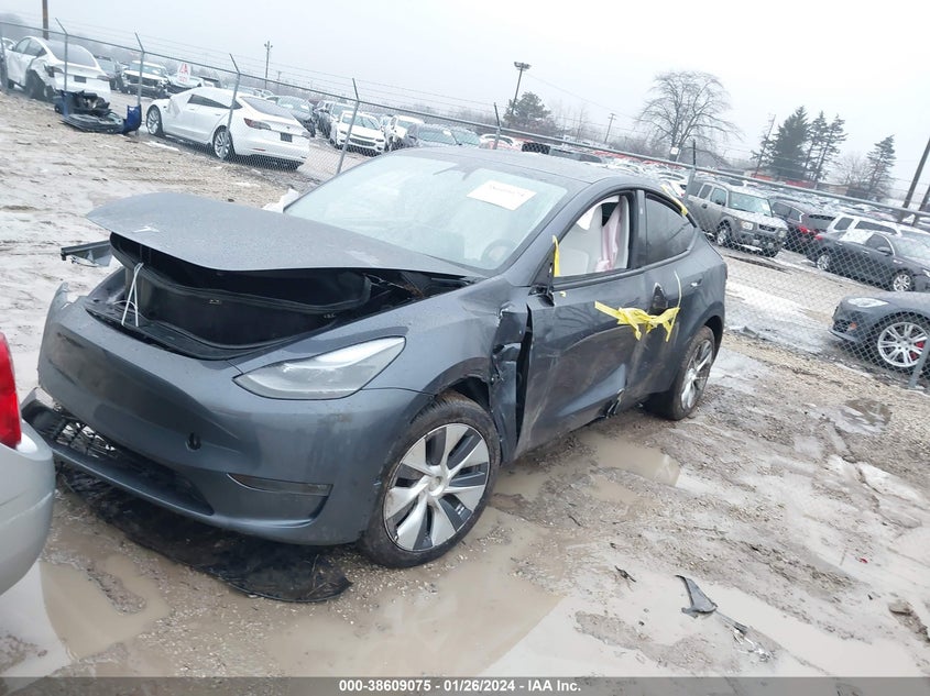 VIN 7SAYGDEEXPA176124 2023 TESLA MODEL Y AWD/LONG RANGE DUAL MOTOR ALL-WHEEL DRIVE