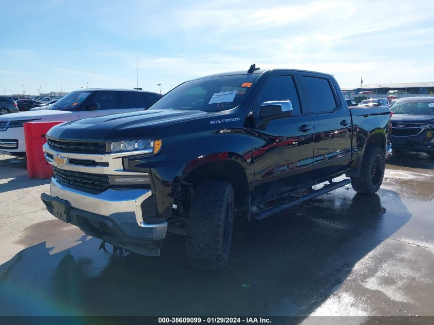 2020 CHEVROLET SILVERADO 1500 2WD  SHORT BED LT - 3GCPWCED0LG140107