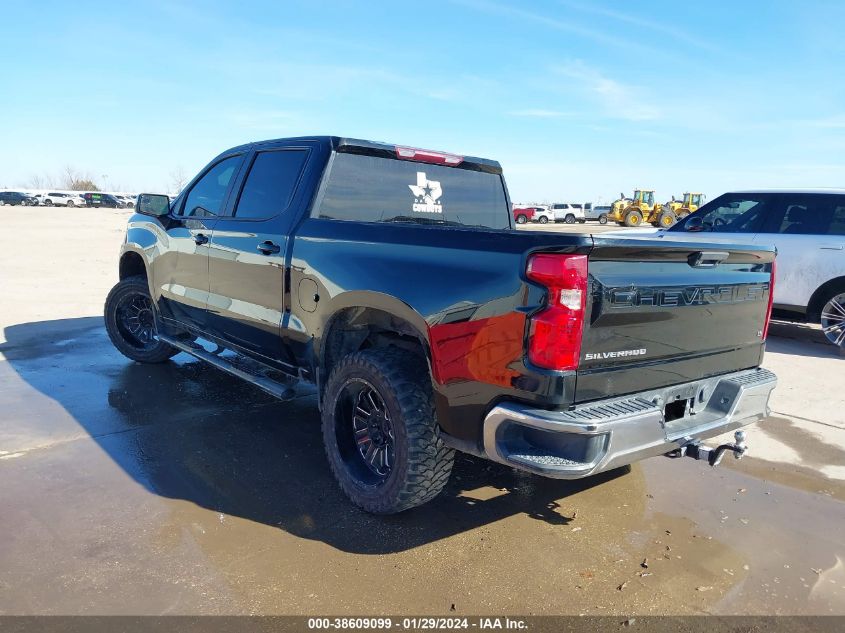 2020 CHEVROLET SILVERADO 1500 2WD  SHORT BED LT - 3GCPWCED0LG140107