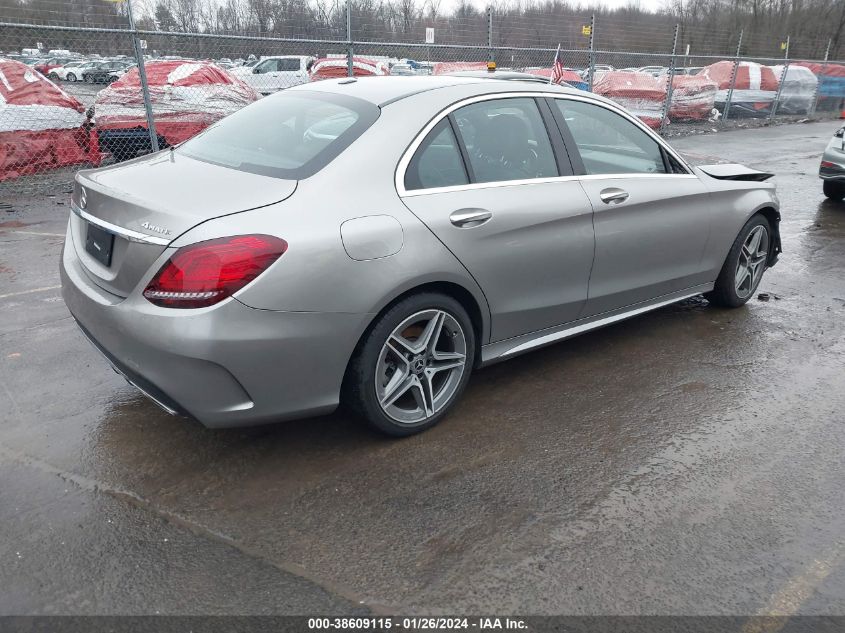 2019 MERCEDES-BENZ C 300 4MATIC - 55SWF8EBXKU318356