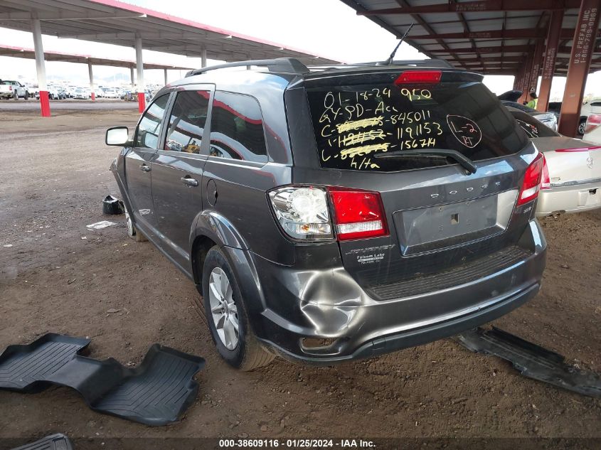 2016 DODGE JOURNEY SXT - 3C4PDCBB5GT156714