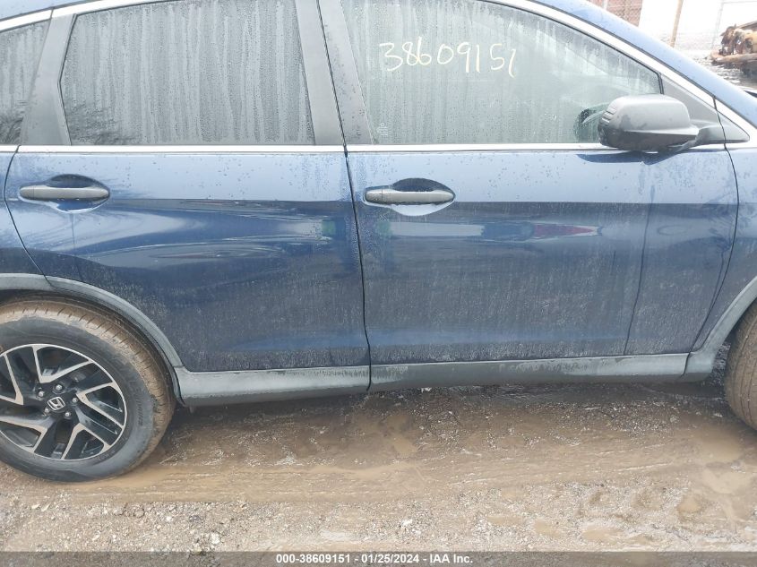 2016 HONDA CR-V SE - 2HKRM3H45GH542132