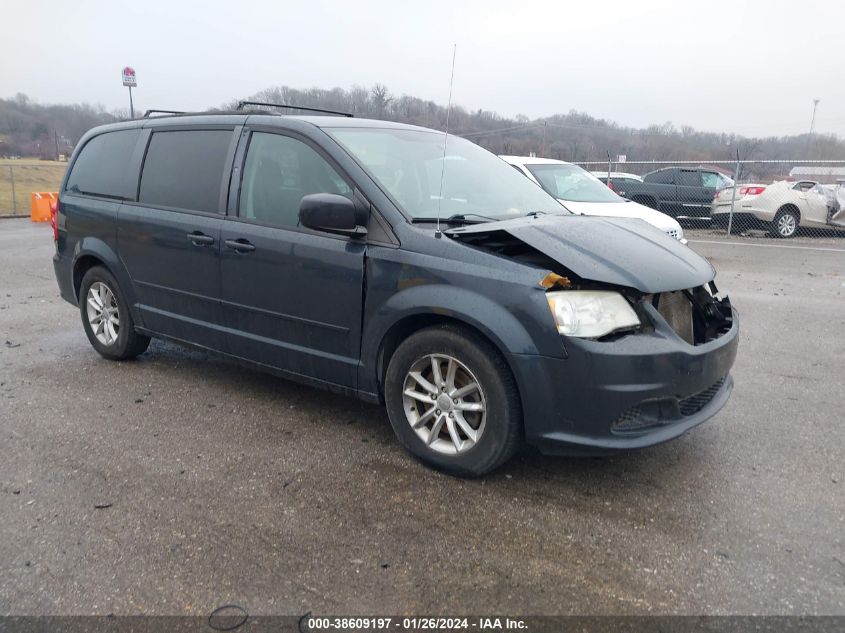 2014 DODGE GRAND CARAVAN SXT - 2C4RDGCG3ER320701