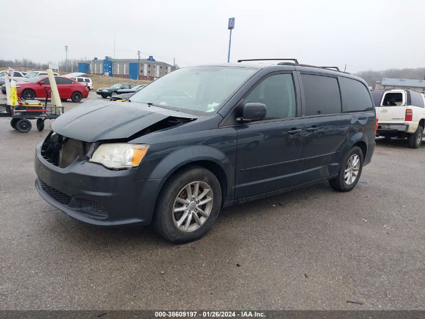 2014 DODGE GRAND CARAVAN SXT - 2C4RDGCG3ER320701