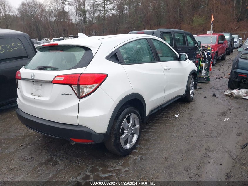 VIN 3CZRU6H30NM753281 2022 HONDA HR-V LX