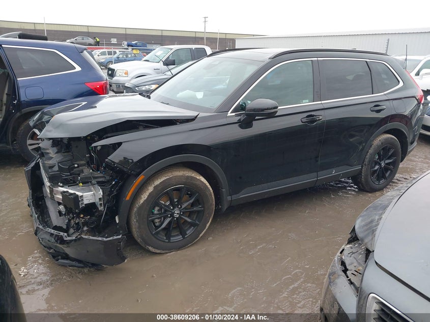 VIN 7FARS6H55RE007680 2024 HONDA CR-V HYBRID SPORT