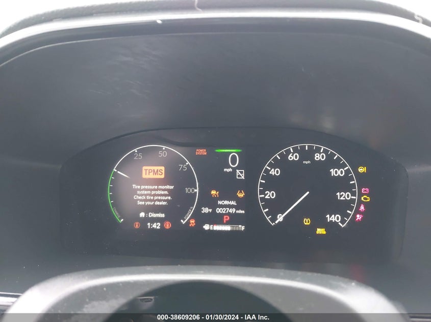 VIN 7FARS6H55RE007680 2024 HONDA CR-V HYBRID SPORT