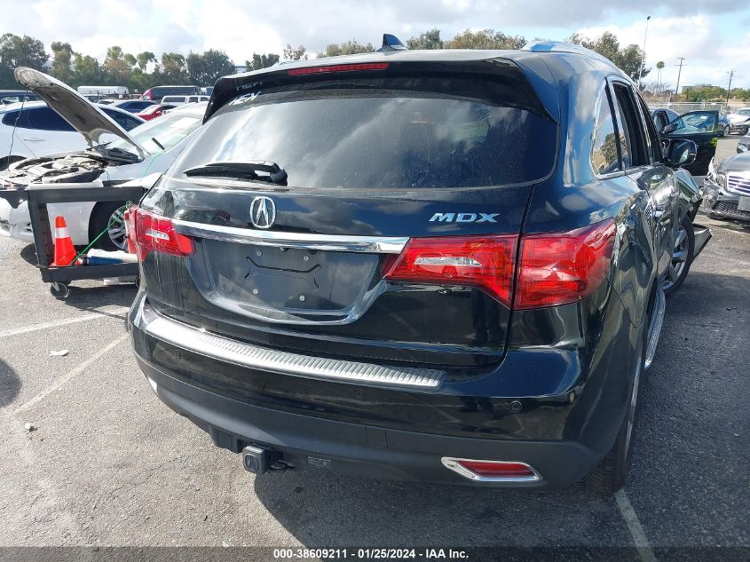 2014 ACURA MDX ADVANCE - 5FRYD3H80EB020257