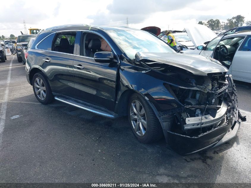 2014 ACURA MDX ADVANCE - 5FRYD3H80EB020257