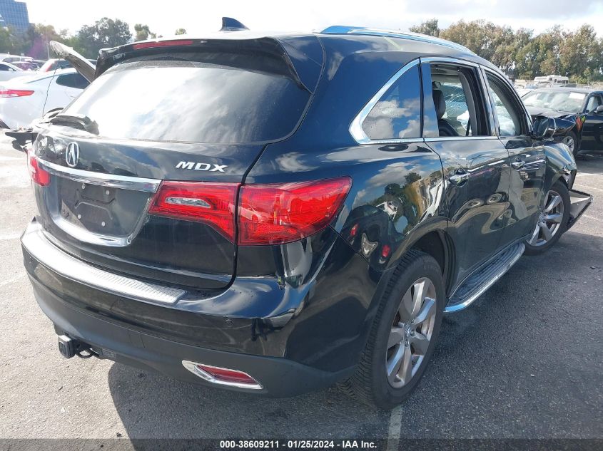 2014 ACURA MDX ADVANCE - 5FRYD3H80EB020257