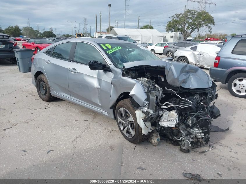 2019 HONDA CIVIC LX - 19XFC2F64KE021436