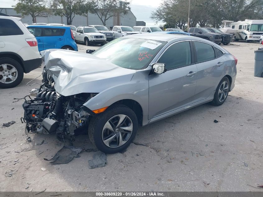 2019 HONDA CIVIC LX - 19XFC2F64KE021436