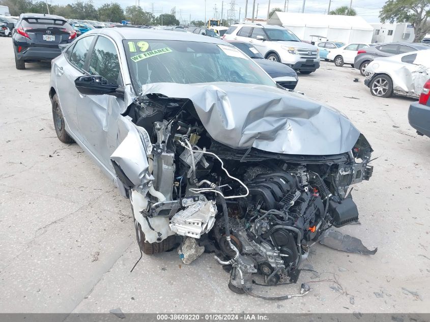 2019 HONDA CIVIC LX - 19XFC2F64KE021436
