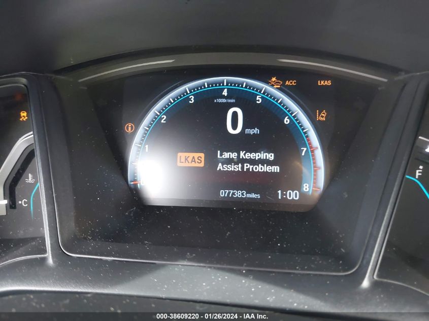 2019 HONDA CIVIC LX - 19XFC2F64KE021436