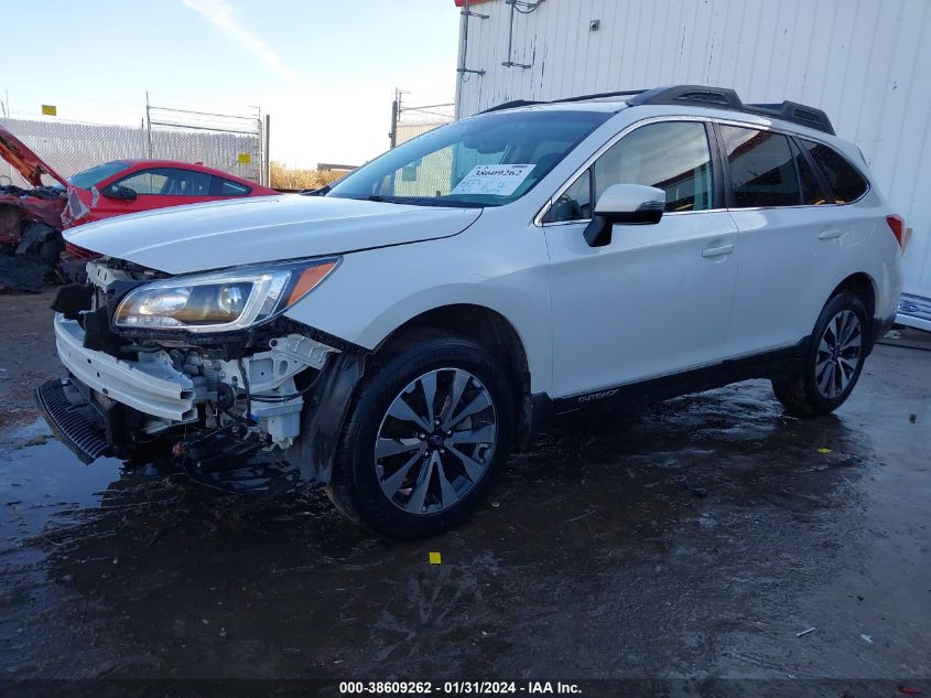 2017 SUBARU OUTBACK 2.5I LIMITED - 4S4BSANC0H3393886